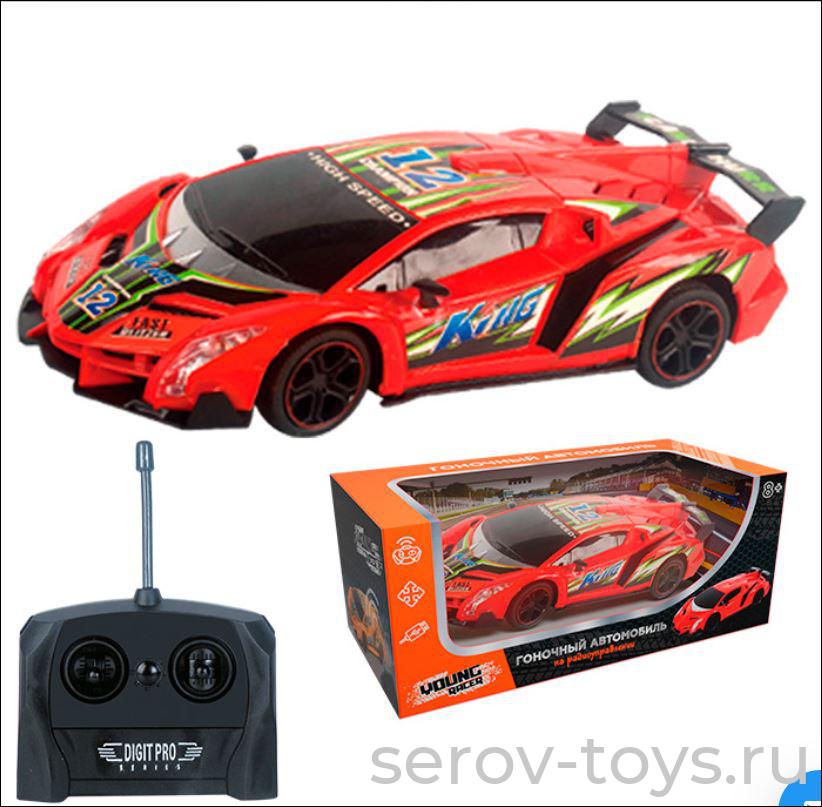 Машина р/у 166F-1/2RLYSFN Гоночная на бат в кор Young racer