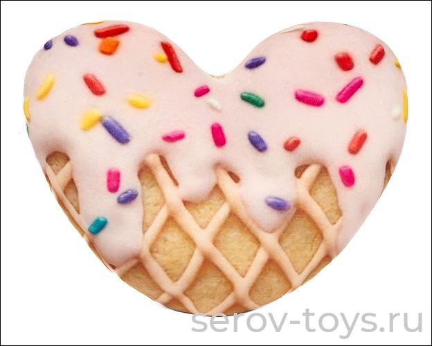 Сердце печенька В35 7288/ЦВ-7/35 Смол Тойс