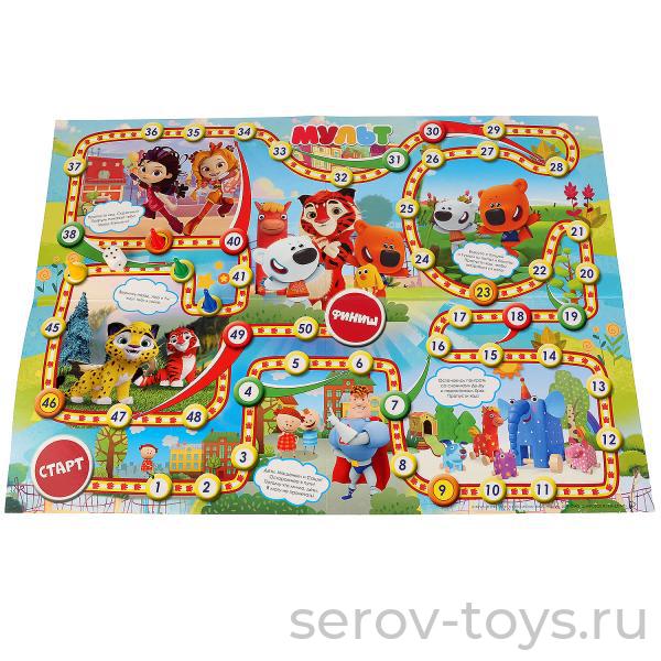 Настольная игра Мульт 272190 Ходилка в пак Умные игры