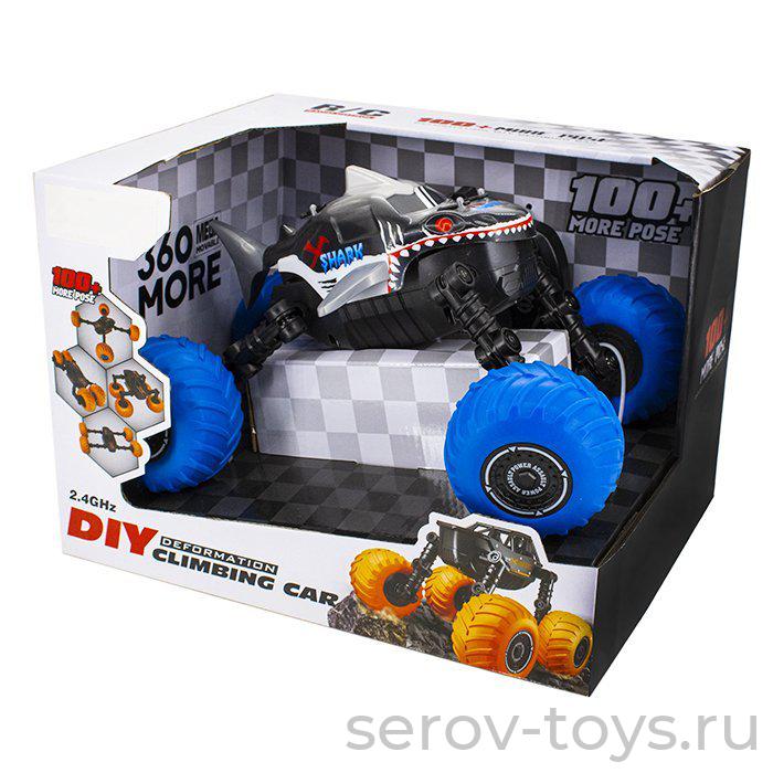 Машина р/у F9 Акула на аккум в кор**