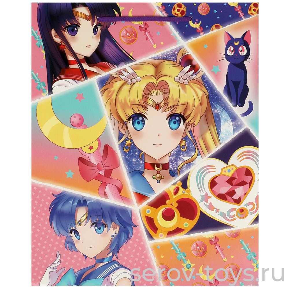 Пакет подарочный L 26*32*14см глянцевый Чудо праздник