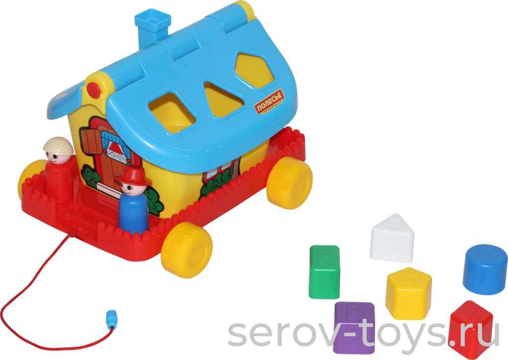 Логика Садовый домик 56443 на колесиках (в сеточке) ПОЛЕСЬЕ