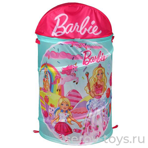 Корзина для игрушек XDP-17925-R Барби 43*60см Играем вместе