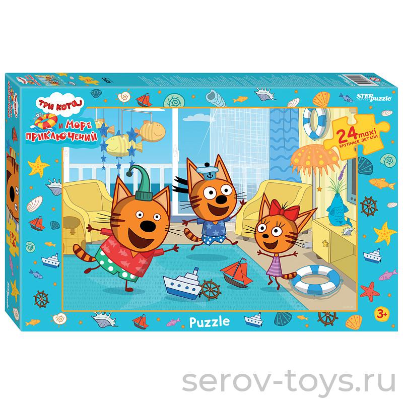 Пазл Макси 24 Три кота 90099 Степ