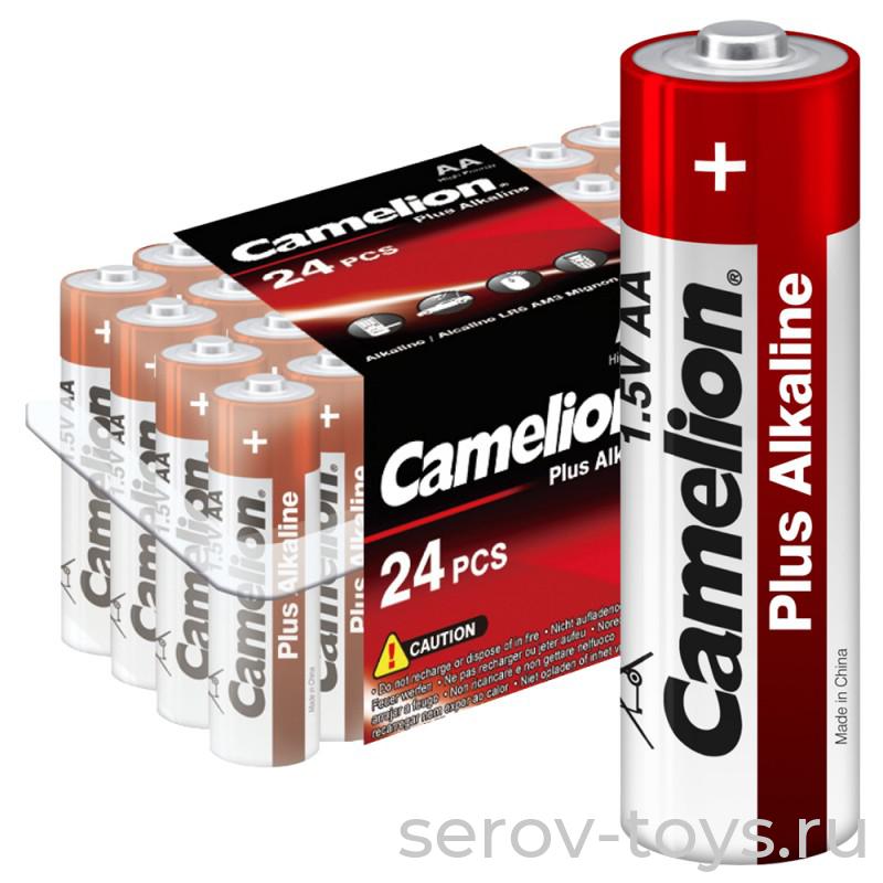 Элемент питания LR06 Camelion Plus Alkaline LR6 PB-24 24шт в упак
