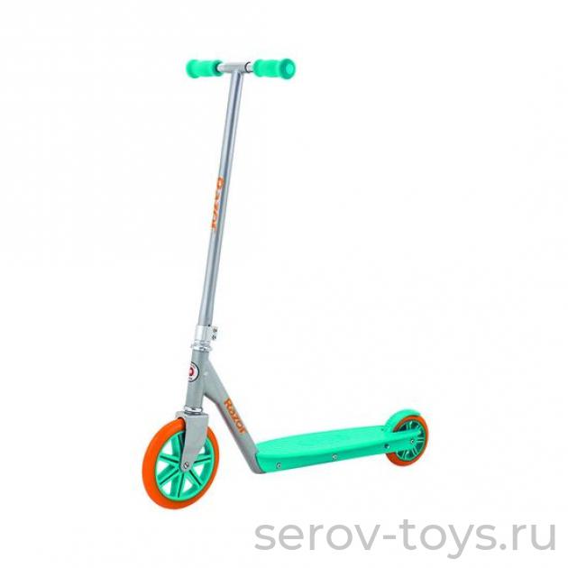 Самокат 13073046 BERRY LUX (Берри Люкс) голубой с оранжевым