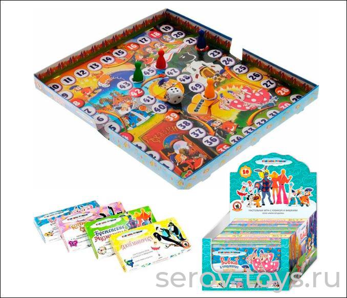 Игра Мини-бродилки 03855 Союзмультфильм в кор Русский стиль