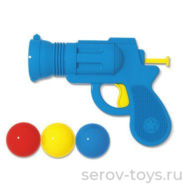 Пистолет Маленький шериф с шарами 01340 Стеллар