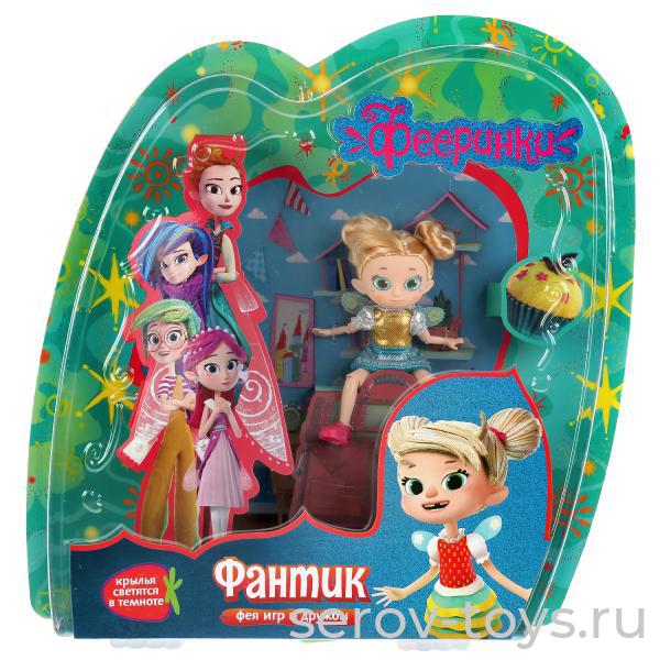 Фееринки Фантик FANTIK16-SD-RU 16см шарнирная в кор Карапуз