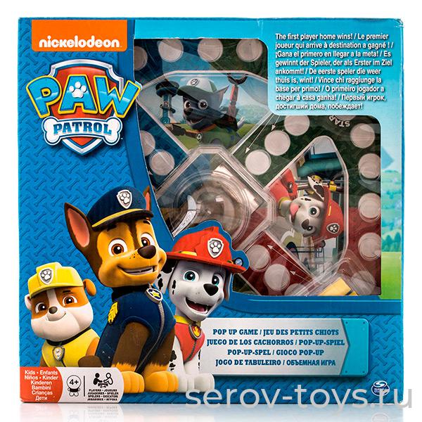 Игра Щенячий патруль 6028799 настольная с кубиком и фишками Spin master СТОПЦЕНА
