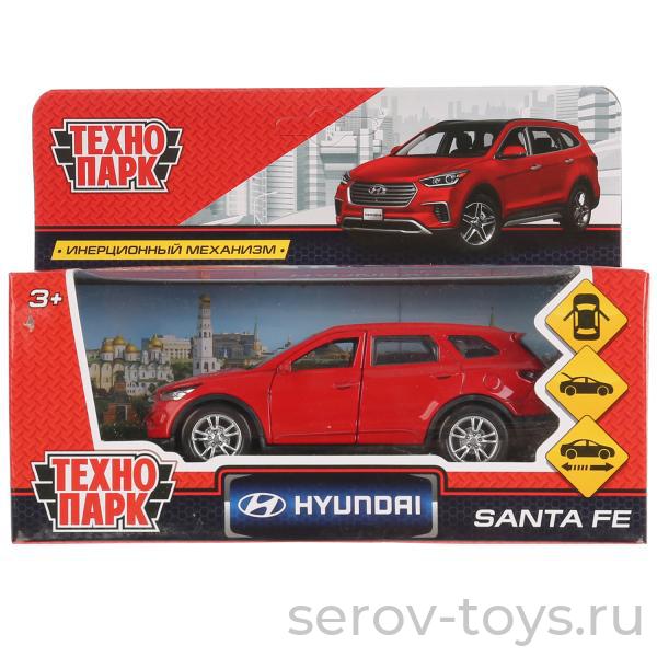 Модель Технопарк HYUNDAI SANTAFE-RD Красная в кор