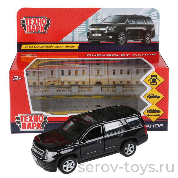 Модель Технопарк CHEVROLET TAHOE-BK Черный в кор