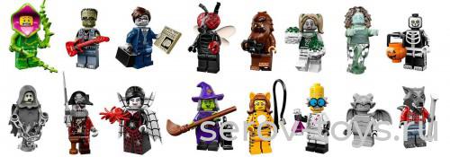 Лего Минифигурки 71010 серия М