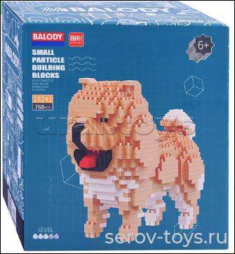 Конструктор 3D 18241 Чау-Чау 768 дет в кор Balody
