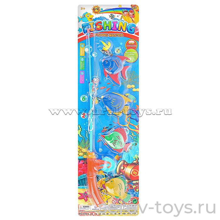 Рыбалка 238-1 4 рыбки на листе**