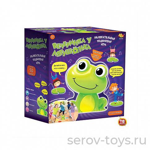 Игра интерактивная 1617101 Лягушка "Вечеринка Фрогги", эл/мех., звуковые эффекты