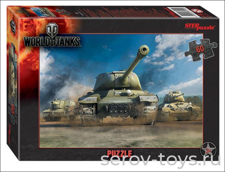 Пазл 60 World of Tanks 81140 Степ