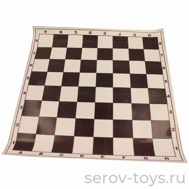Шахматная доска виниловая мягкая 30*30см
