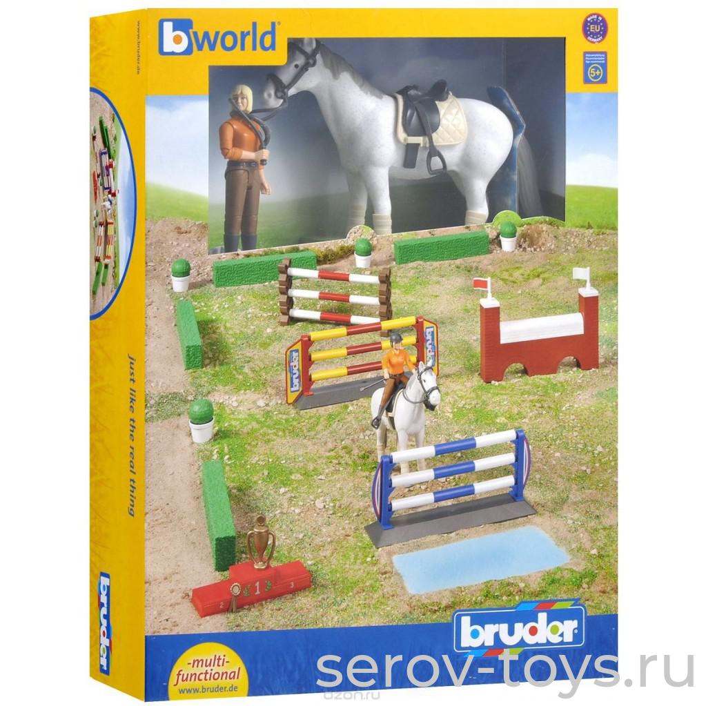 Набор 62-530 Большой для скачек с лошадью и всадницей