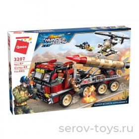 Конструктор Qman 3207 Секретная миссия 661дет Ракетная установка
