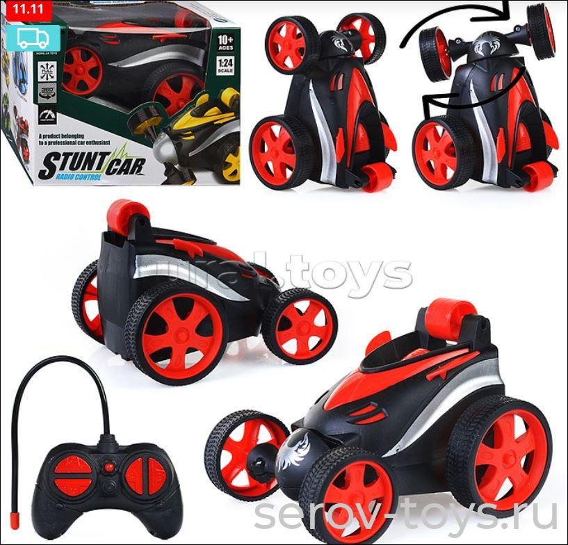 Машина р/у 3045-2 перевертыш на бат в кор