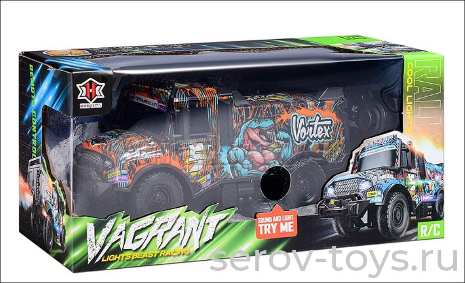 Машина  р/у 000-036 Большой внедорожник № 2 с паром на аккум в кор