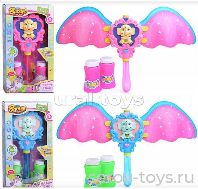 Генератор для мыльных пузырей BO999-3A Волшебная палочка с пузырями в кор