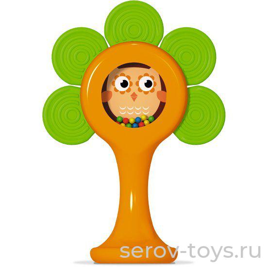 Погремушка 01927 прорезыватель Лесной домик в пак Стеллар