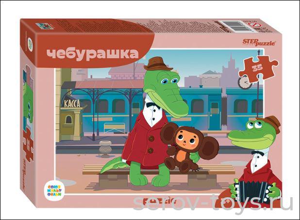 Пазл 35 Чебурашка 91420  Степ