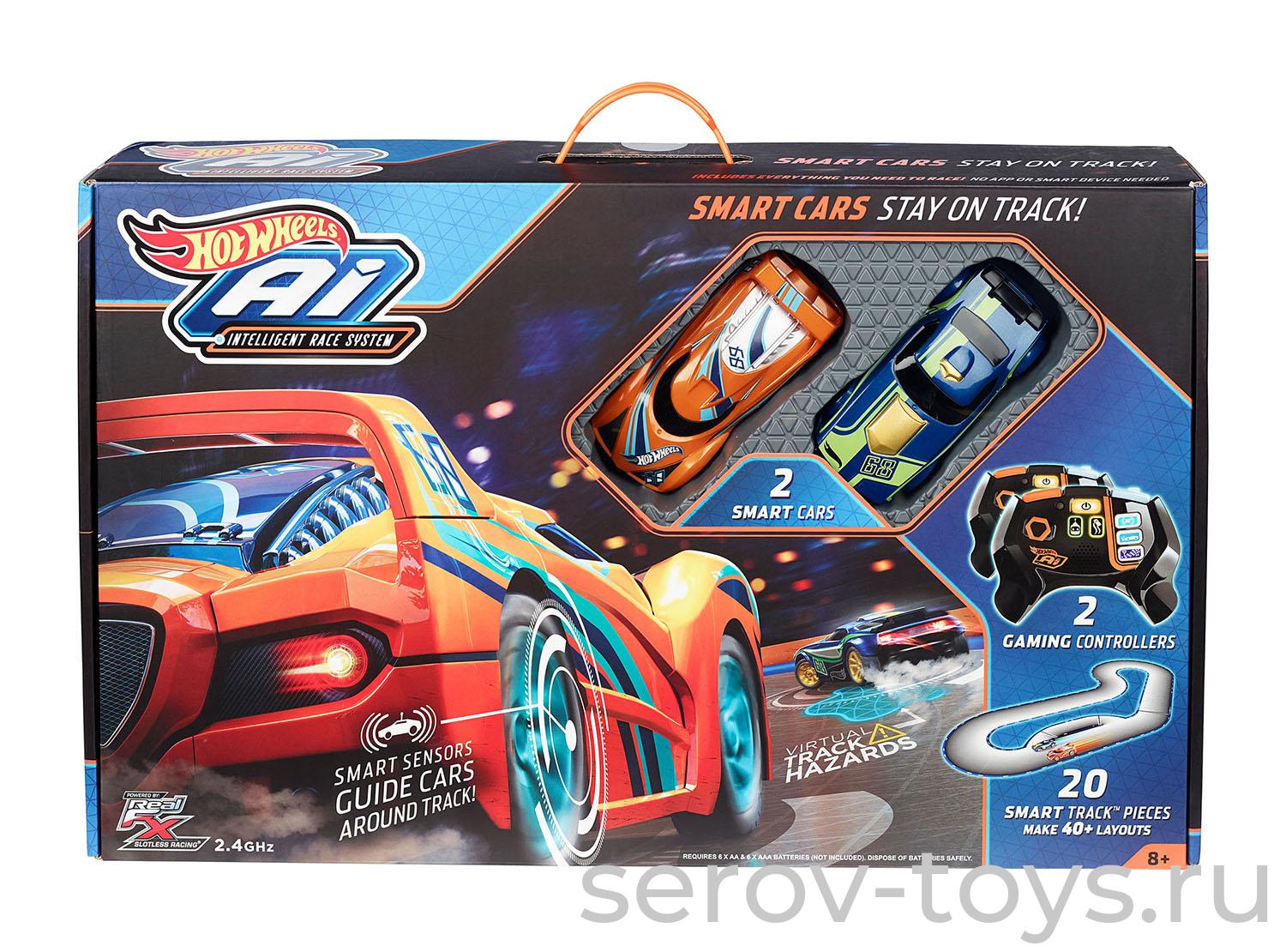 Hot wheels Умная трасса с радиоуправляемыми машинками FBL83 в кор