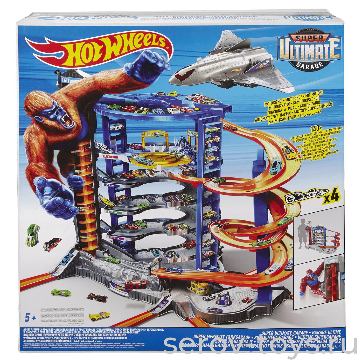 БЕЗ СКИДОК Hot wheels Невообразимая башня FML03 в кор (парковка до 140 машин)