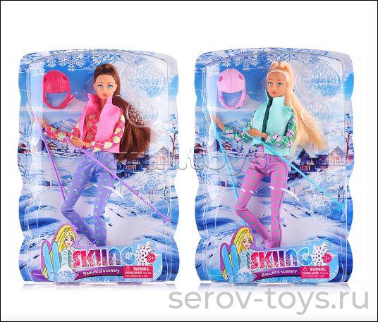 Кукла Люси 8520 Лыжница в кор