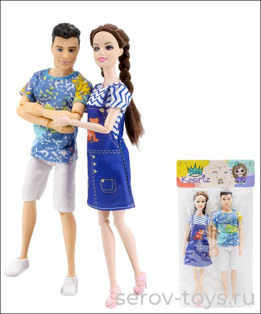 Кукла 888-27D-1YSST Молодожены в пак Miss Kapriz