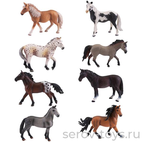 ZOO Фигурка животного TAV010 Лошадь в ассорт