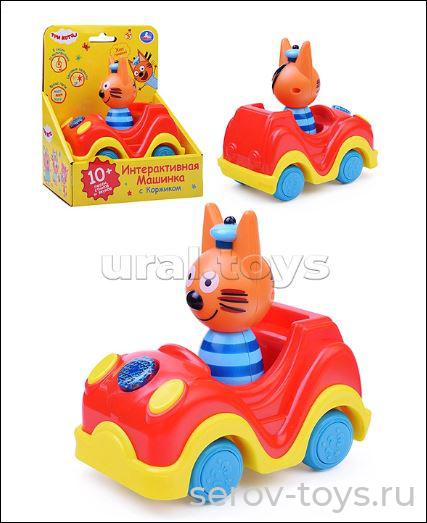 Машинка Три кота HT1372-R Коржик озвуч в кор Умка