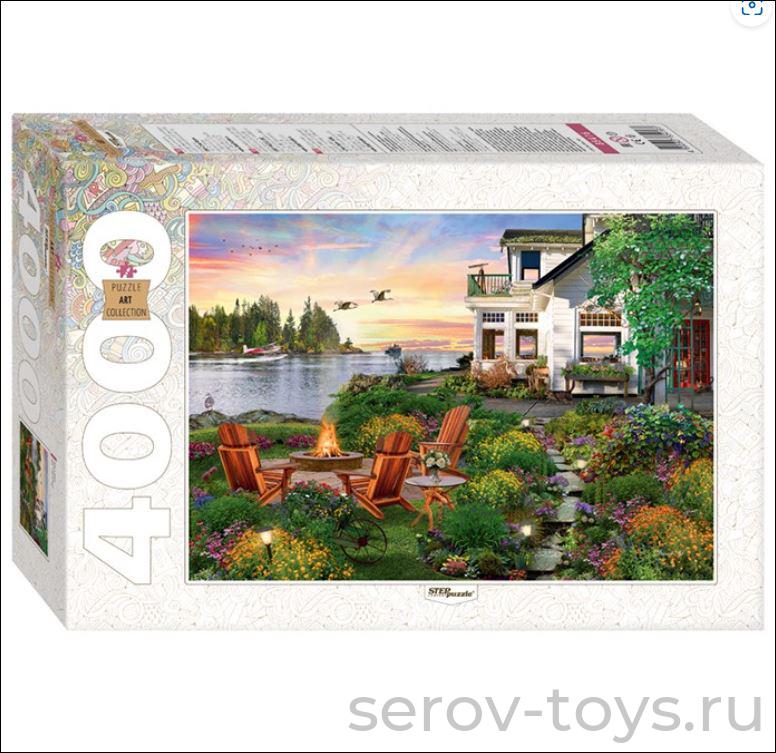 Пазл 4000 Дом у реки 85416 Степ