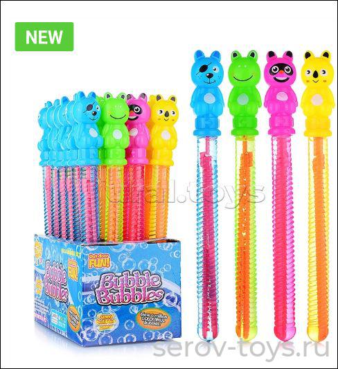 Мыльные пузыри гигантские 120 мл Зверята 00-0371 супергигант расправляется