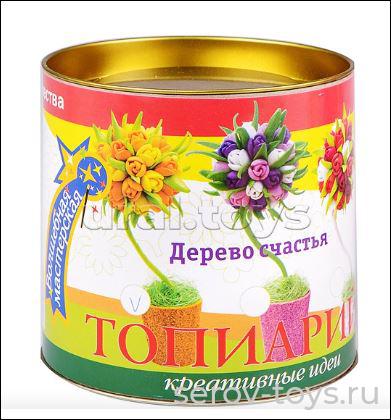 Набор ДТ Топиарий ТПМ-01 Тюльпаны в банке Волшебная мастерская