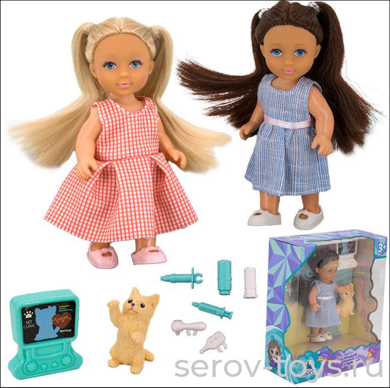 Пупс 4612YS Маленькая модница Ветеринар FCJ0646680 в кор Miss Kapriz