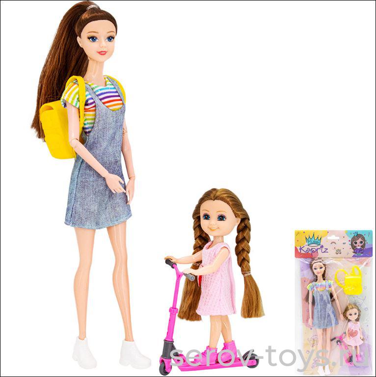 Кукла 61802YS Мама с дочкой в пак Miss Kapriz