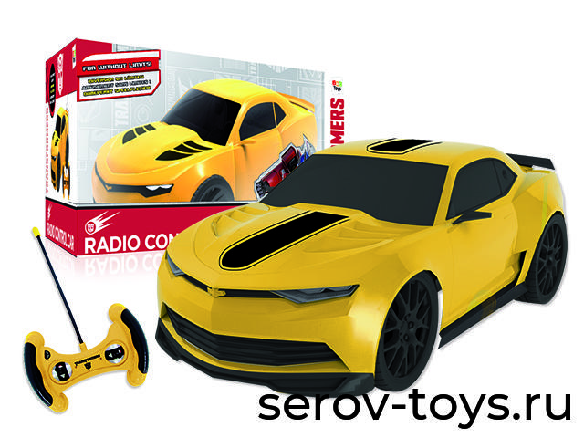 Машина р/у Бамблби 387010 на бат IMC toys