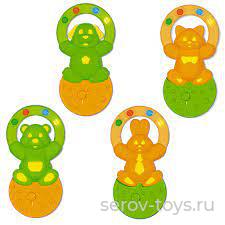 Погремушка 01576 прорезыватель Жонглер в пак  Стеллар