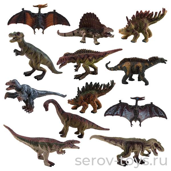 ZOO Фигурка животного TAV011 Динозавра малая в ассорт в пак