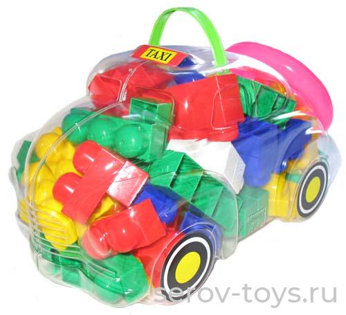 Конструктор Юниор 78эл Такси 9913 ПОЛЕСЬЕ