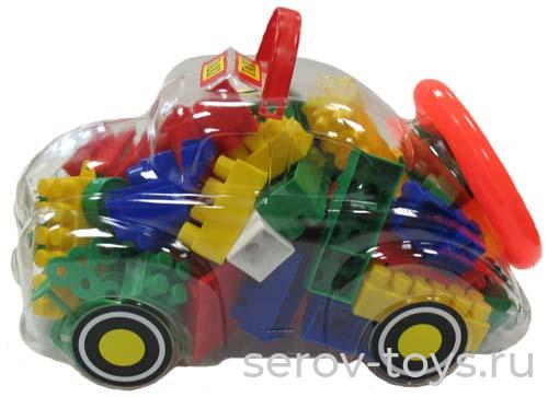 Конструктор Строитель Такси 95эл 9906 ПОЛЕСЬЕ