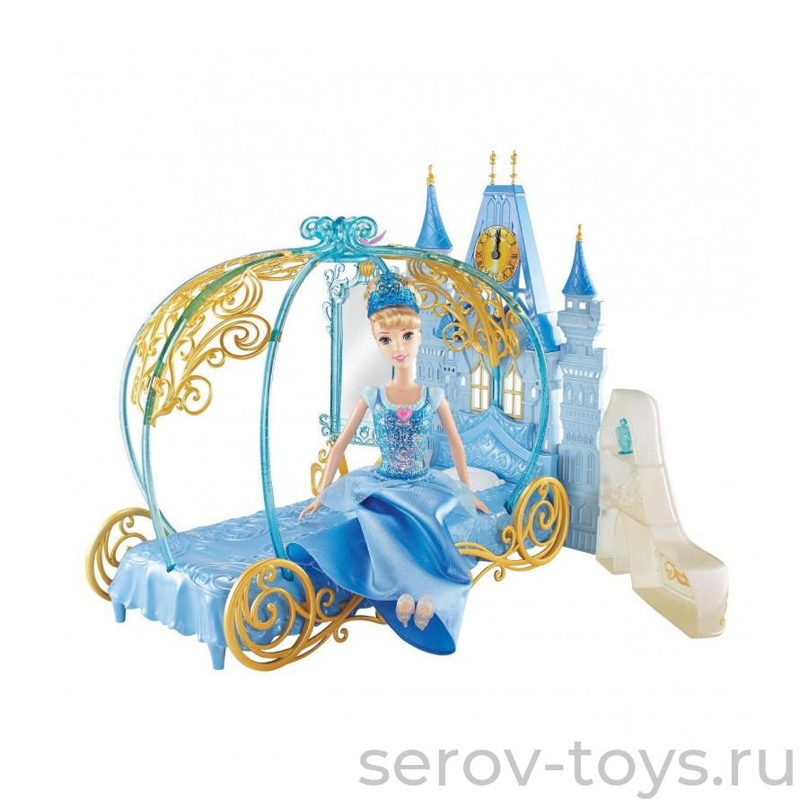 Кукла Принцессы Дисней Спальня для Золушки CDC47 37*9*32см