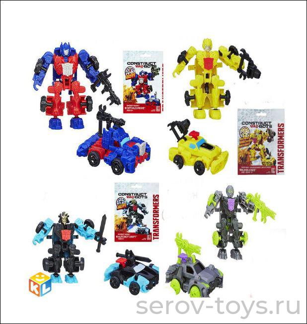TRA Трансформеры 6150 4 Констракт-Боты: Наездники в пак