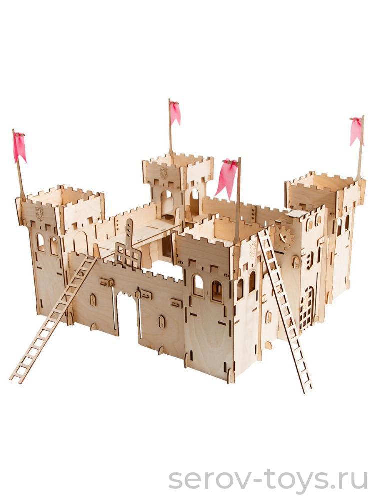 Конструктор дерев КР-1 Чудо-крепость 227 дет Pollika