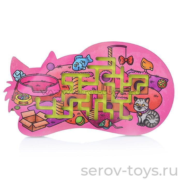 Лабиринт средний 0055 Котик дерево в пак Большой слон*9*Э