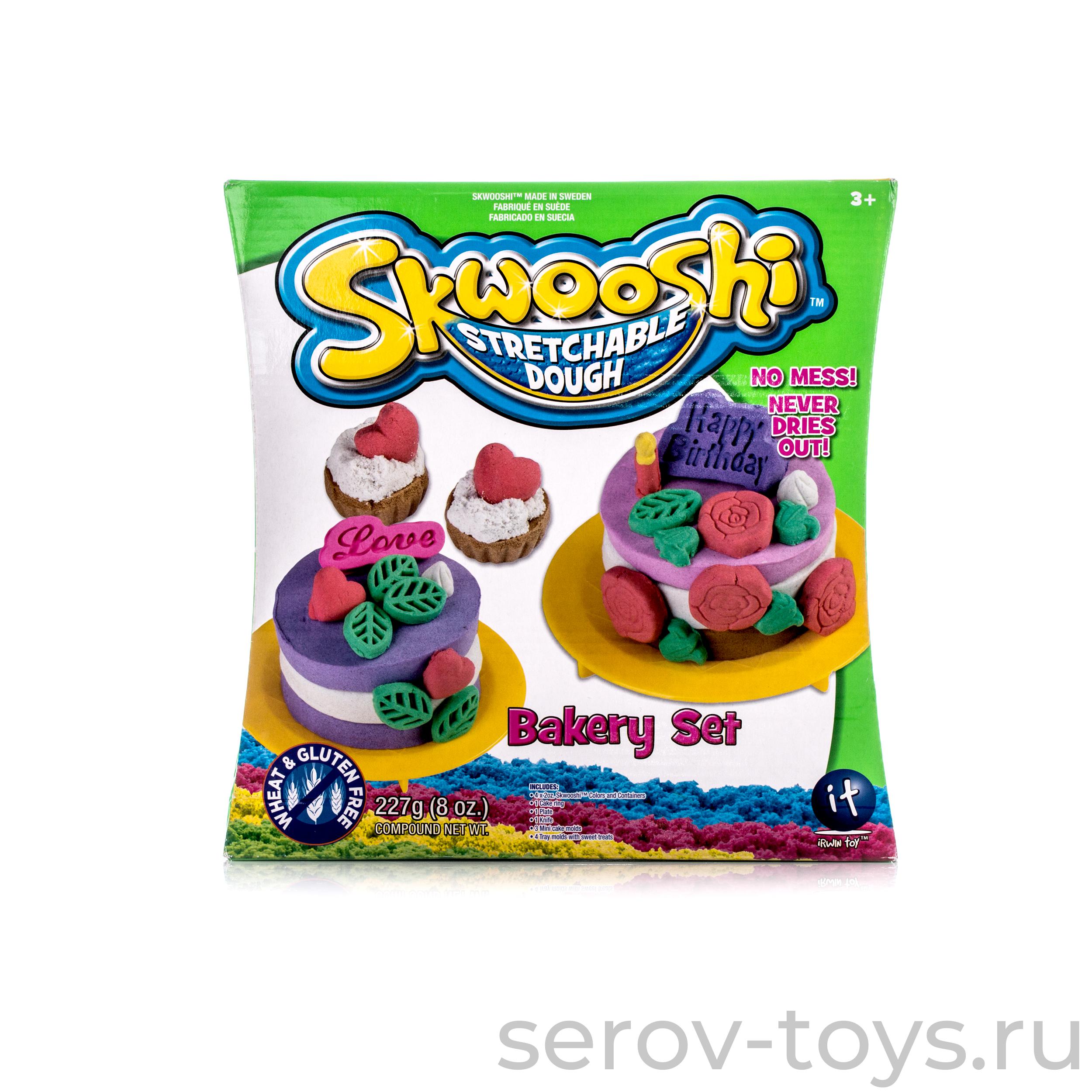 Набор ДТ Сквуши 30022 Выпечка масса для лепки и аксессуары Skwooshi СТОПЦЕНА